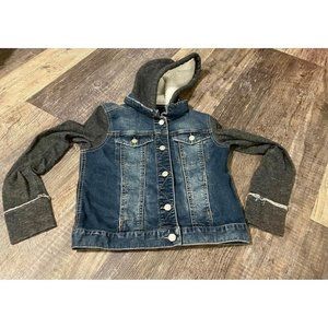 Size 14 Mudd Girls Blue Jean Jacket #G-3-24